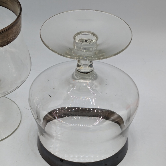 MCM Dorothy Thorpe Shrimp Cocktail Serving Glasses - Set of 2 - Picture 6 of 6